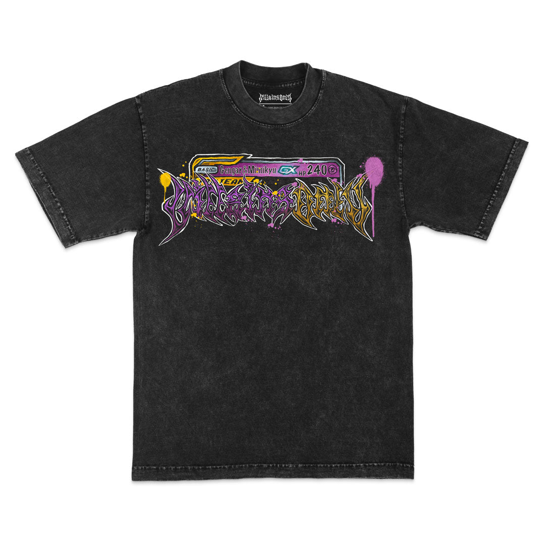 Nightmare Duo Mineral Wash Heavyweight Tee - Black