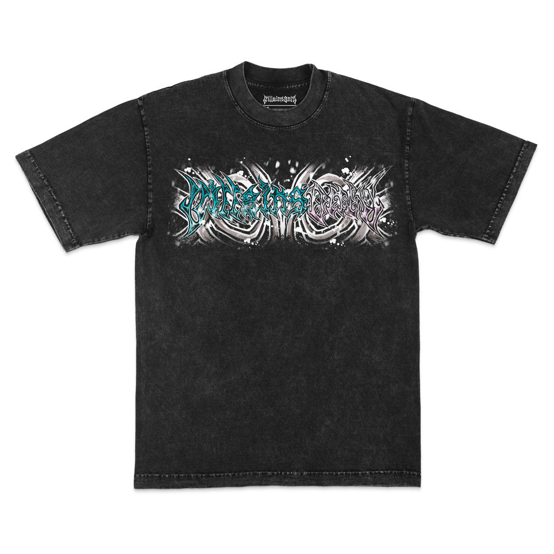 Eternal Winter Mineral Wash Heavyweight Tee - Black