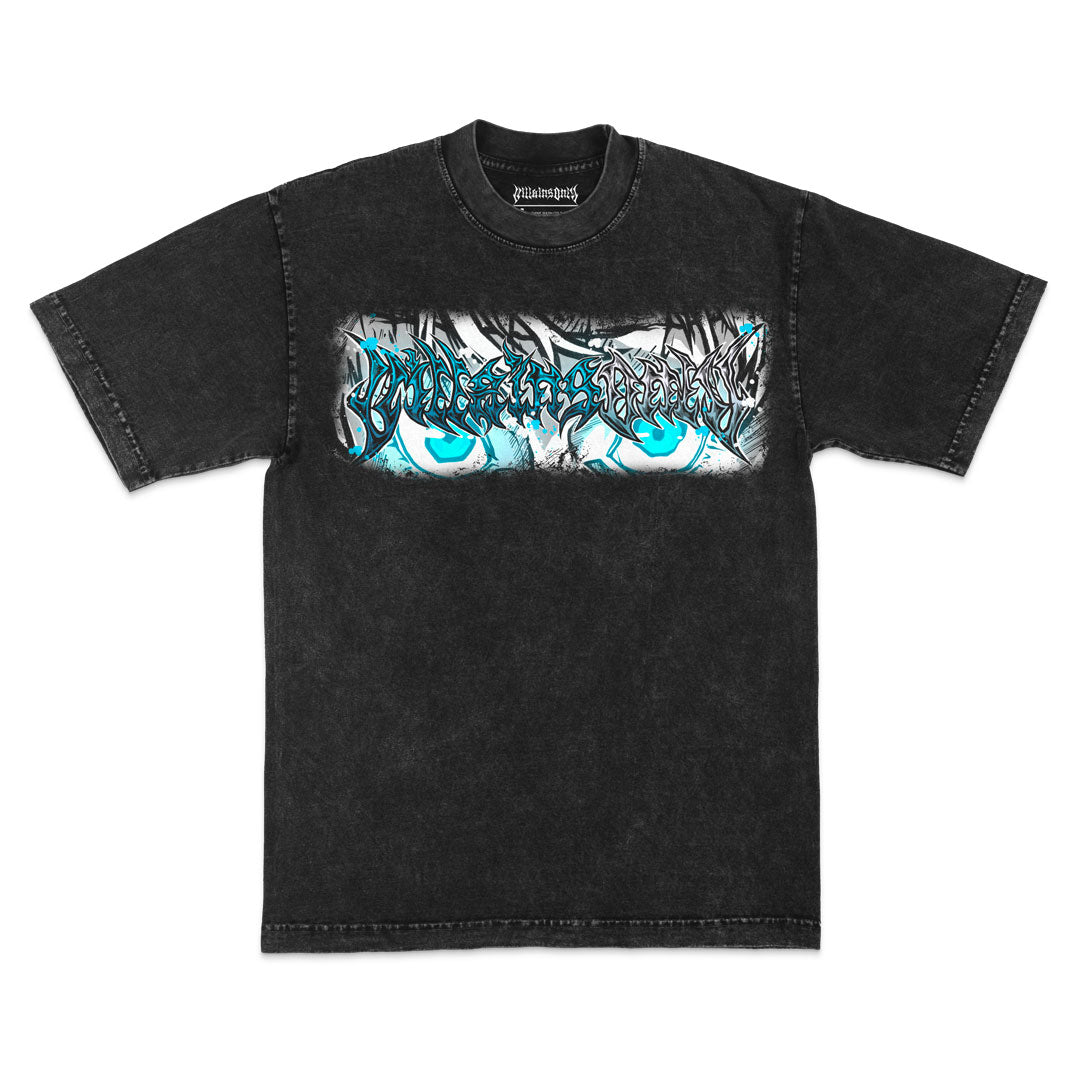 Hollow Devastation Mineral Wash Heavyweight Tee - Black