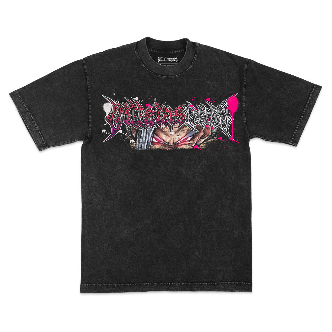 Fallen Ascension Mineral Wash Heavyweight Tee - Black