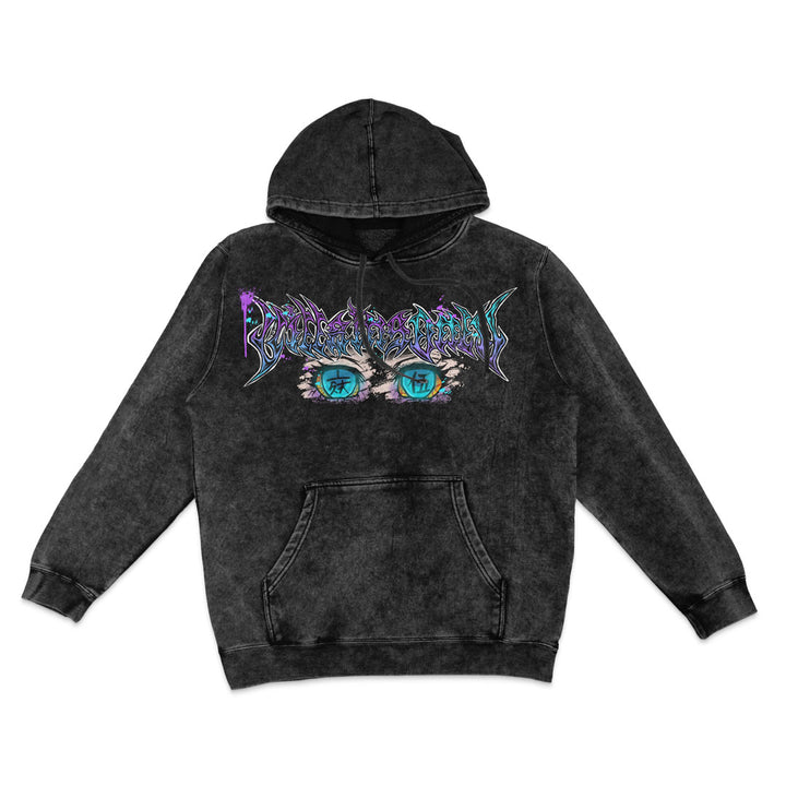 Viper’s Curse Mineral Wash Hoodie - Black