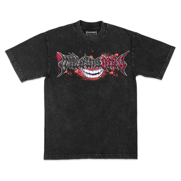 Bloodlust Mineral Wash Heavyweight Tee - Black