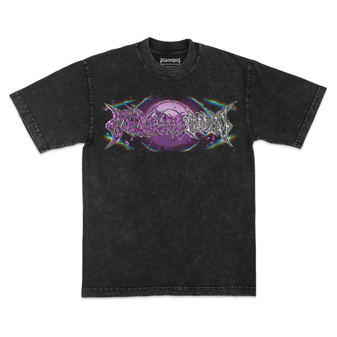 God Realm Mineral Wash Heavyweight Tee - Black
