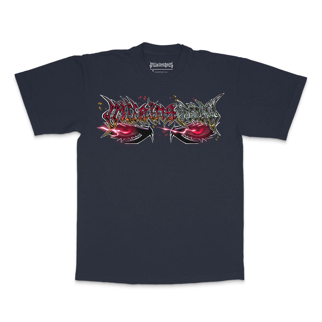 Metallic Mayhem Heavyweight Tee - Navy