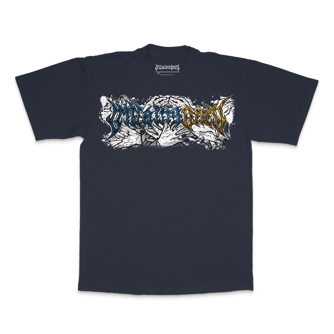 Heir of Shadows Heavyweight Tee - Navy