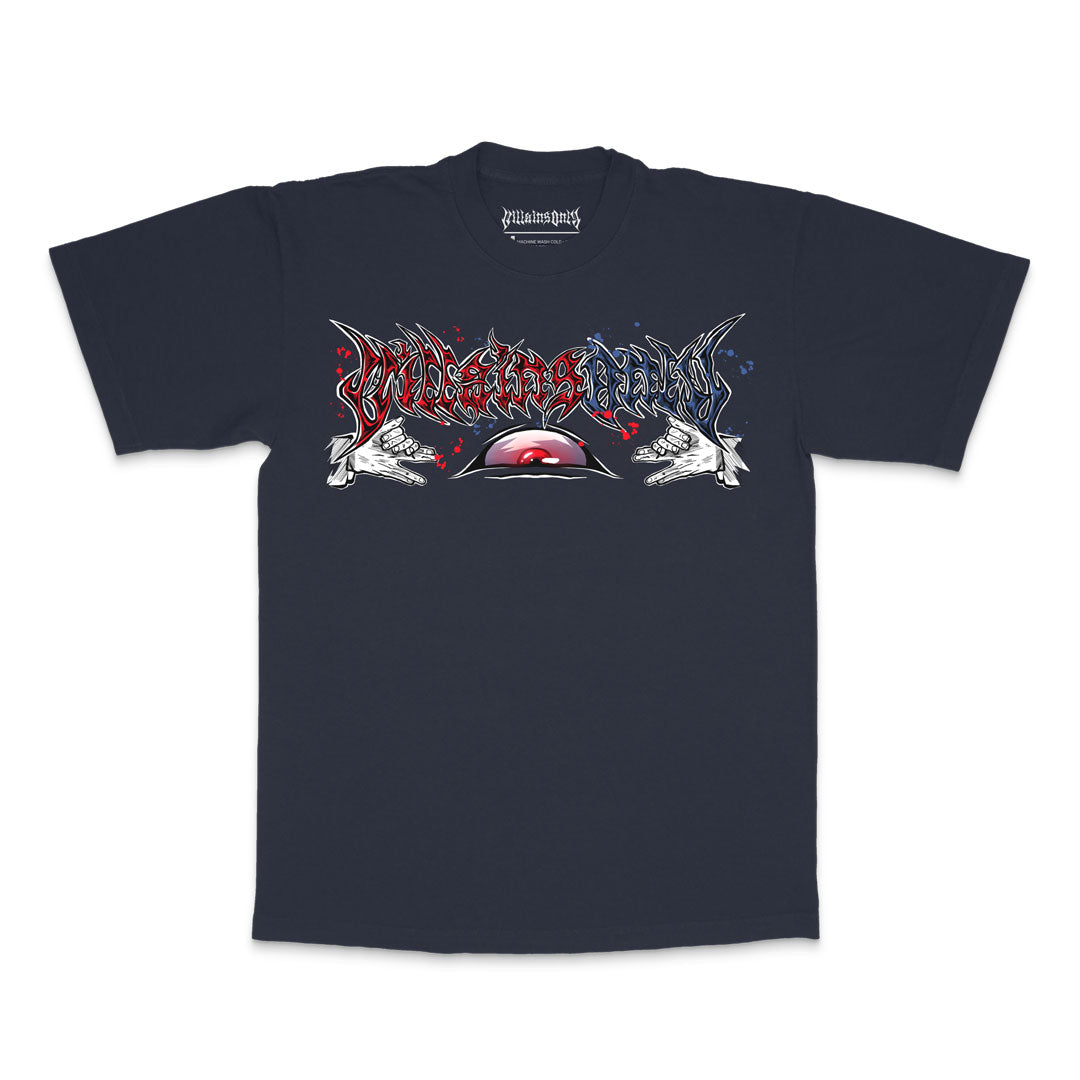 Wolf Vessel Heavyweight Tee - Navy