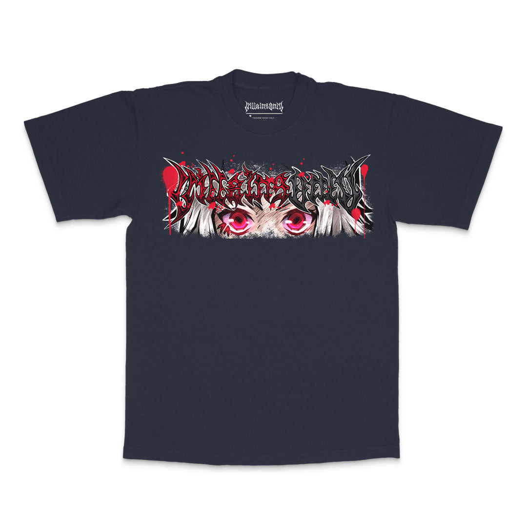 Stitched Madness Heavyweight Tee - Navy