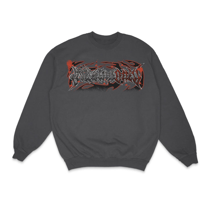 Shadow of Oblivion Crewneck - Pigment Black