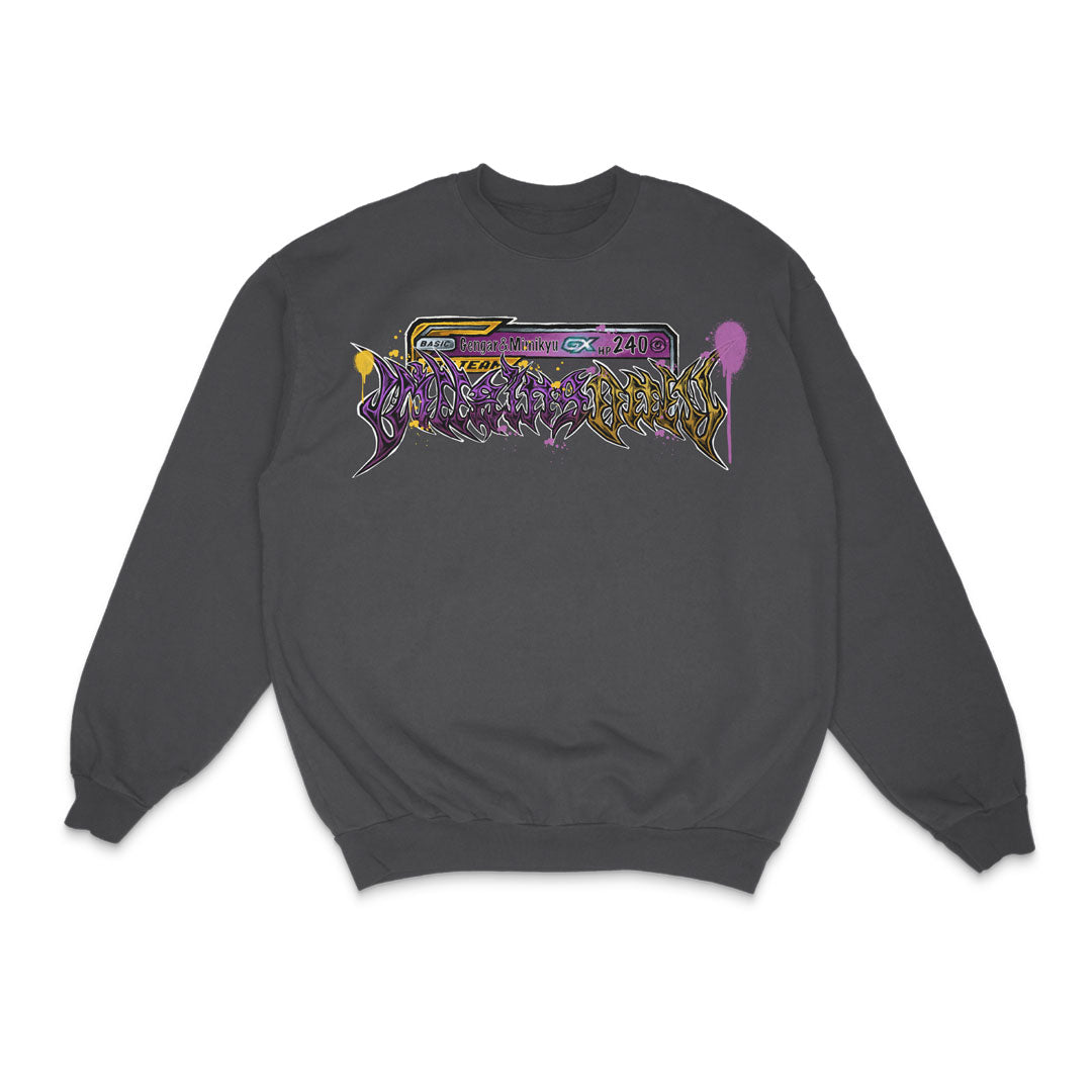 Nightmare Duo Crewneck - Pigment Black