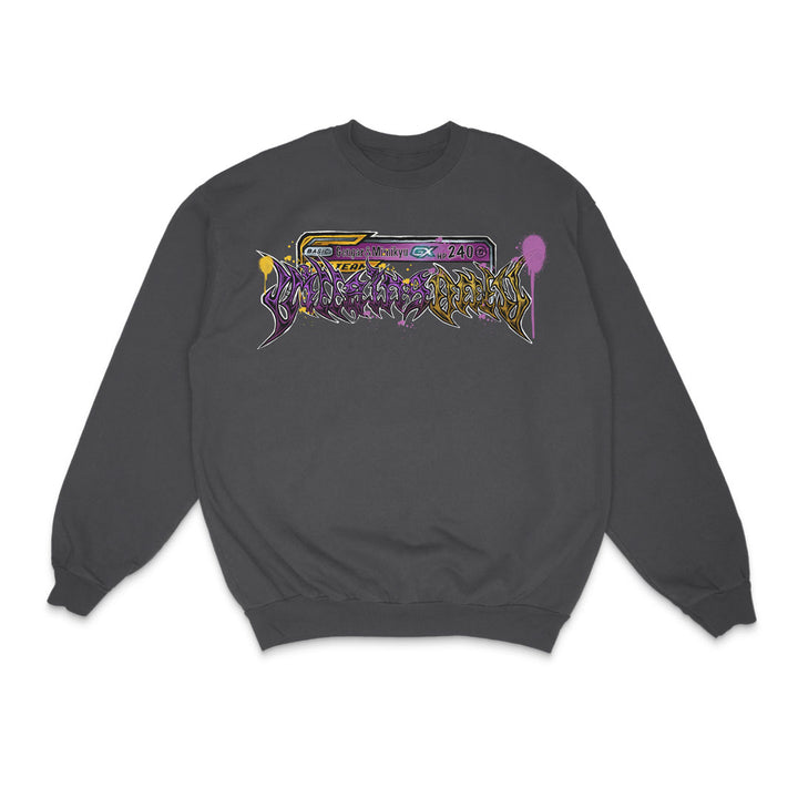 Nightmare Duo Crewneck - Pigment Black
