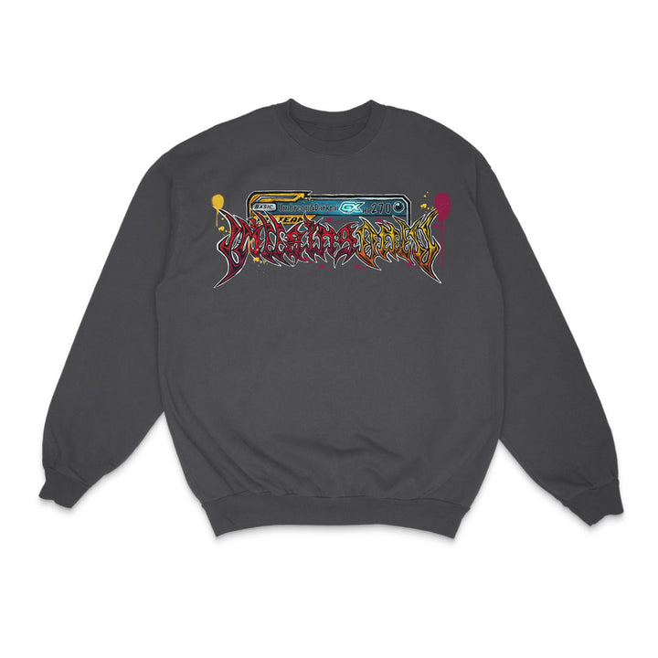 Midnight Dominion Crewneck - Pigment Black
