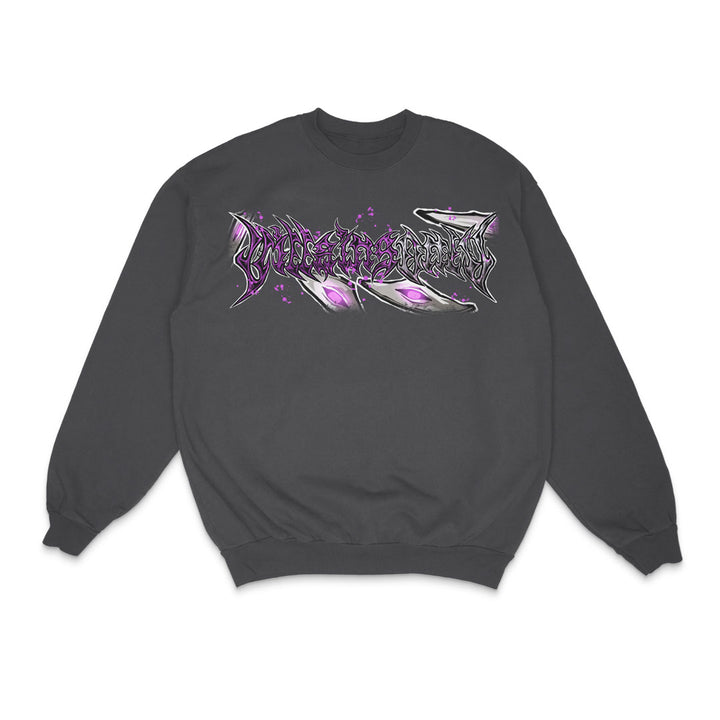 Shattered Heavens Crewneck - Pigment Black