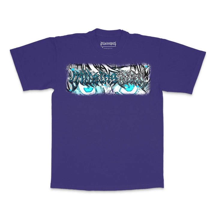 Hollow Devastation Heavyweight Tee - Purple