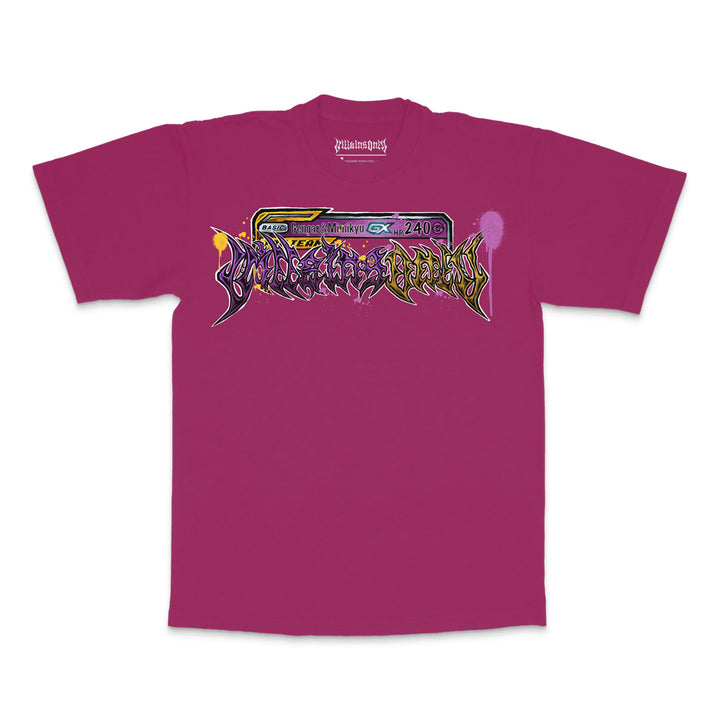 Nightmare Duo Heavyweight Tee - Ruby