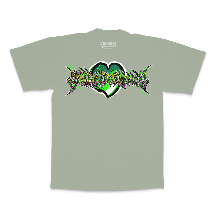 Timebound Terror Heavyweight Tee - Sage