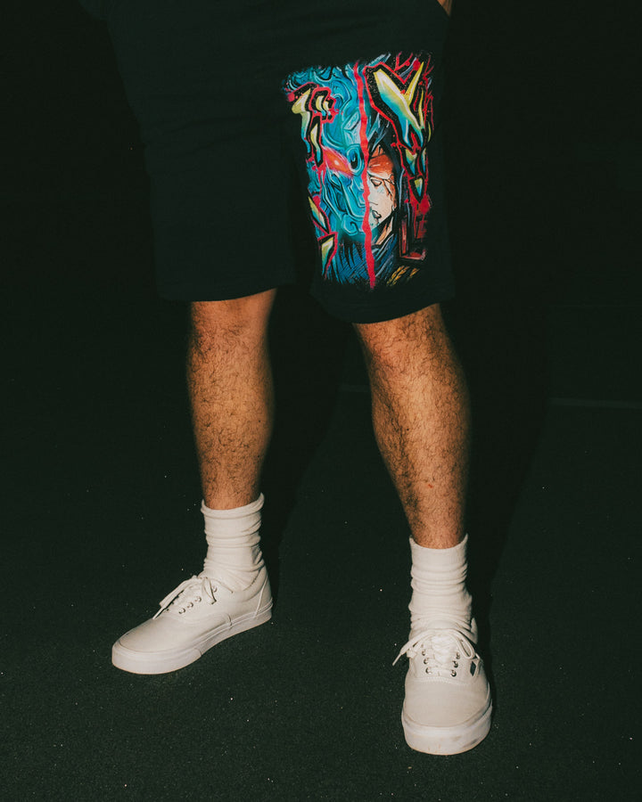 Shadow Warlord Midweight Shorts - Black