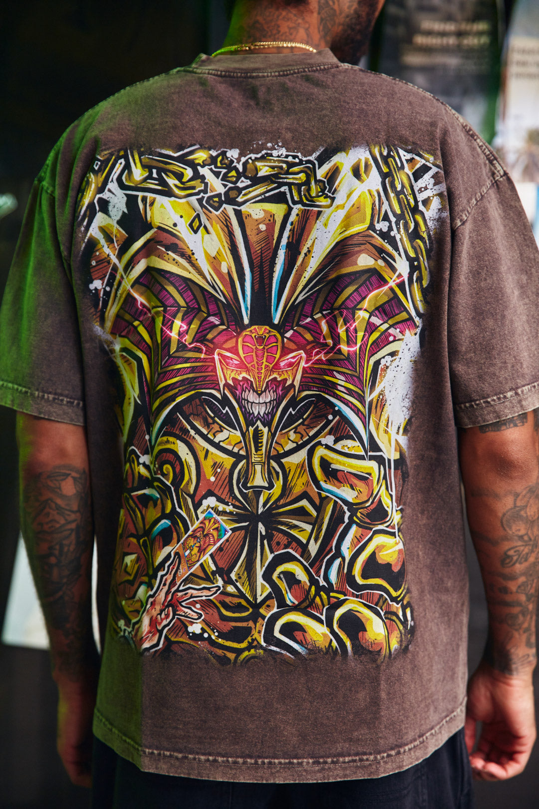 Obliterate! Mineral Wash Heavyweight Tee - Cocoa