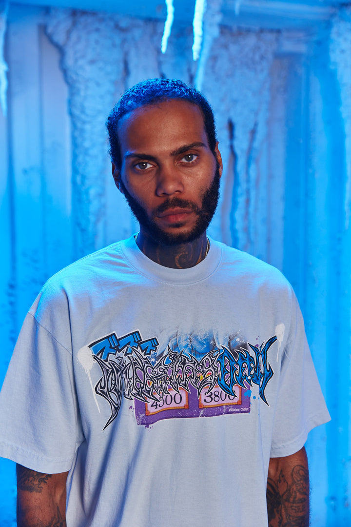 Fusion of Legends Heavyweight Tee - Light Blue