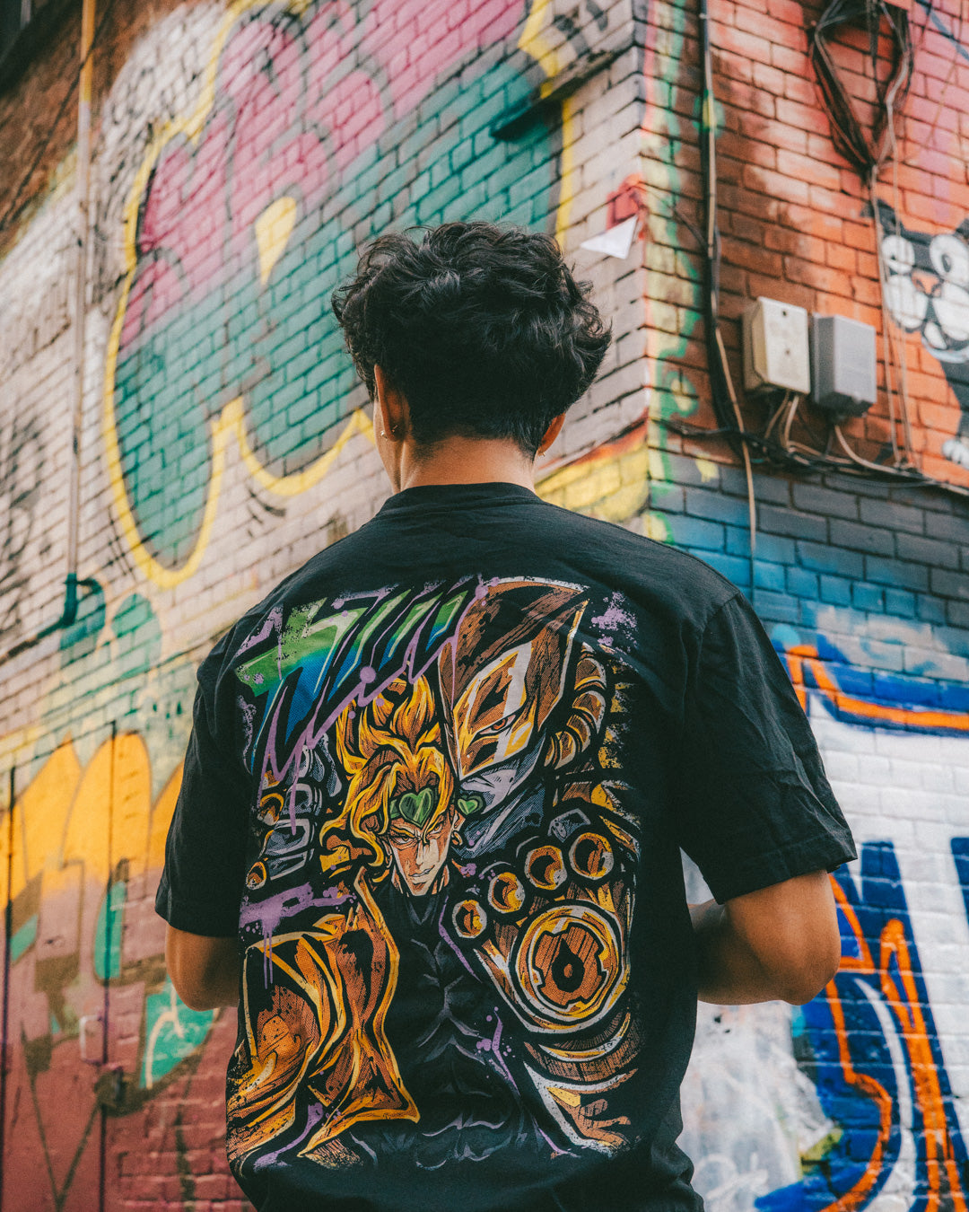 Timebound Terror Heavyweight Tee - Black