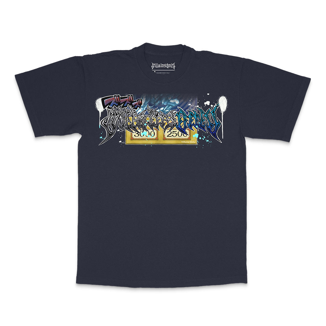 White Lightning Heavyweight Tee - Navy