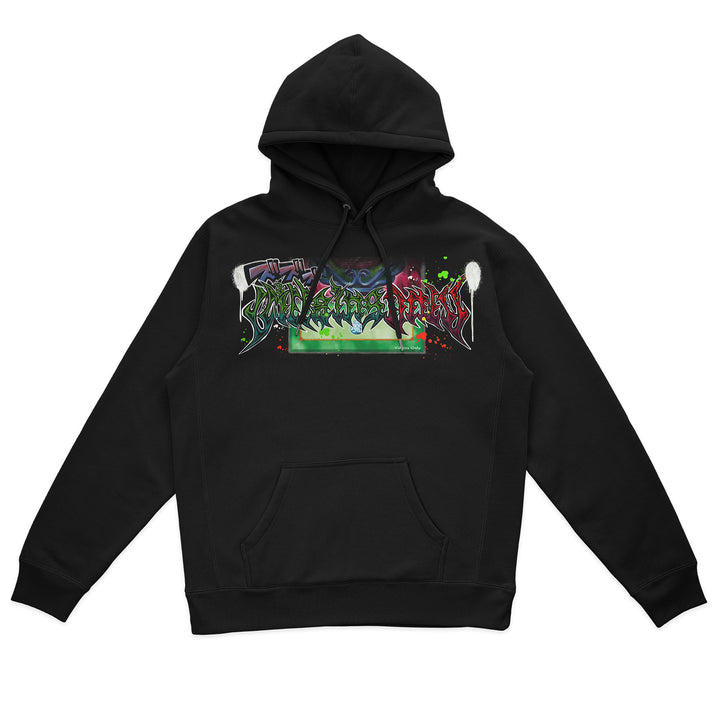 Draw Two Heavyweight Hoodie - Black