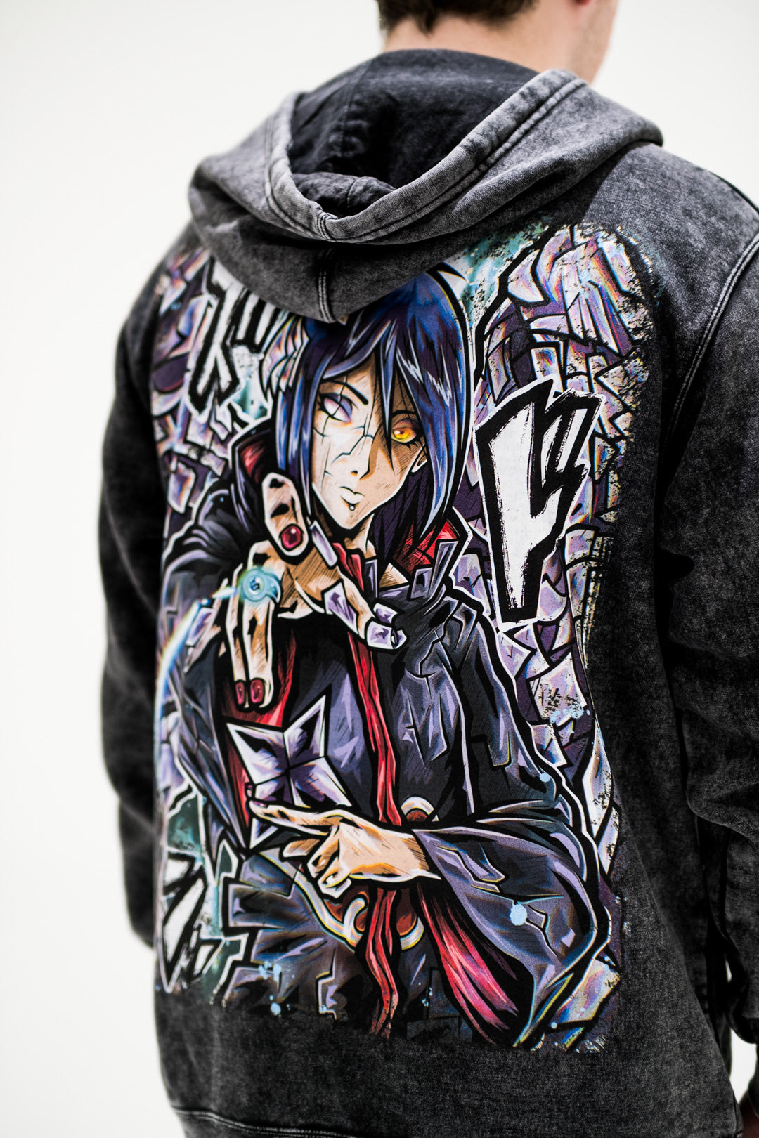 Paper Princess Vintage Wash Hoodie - Black