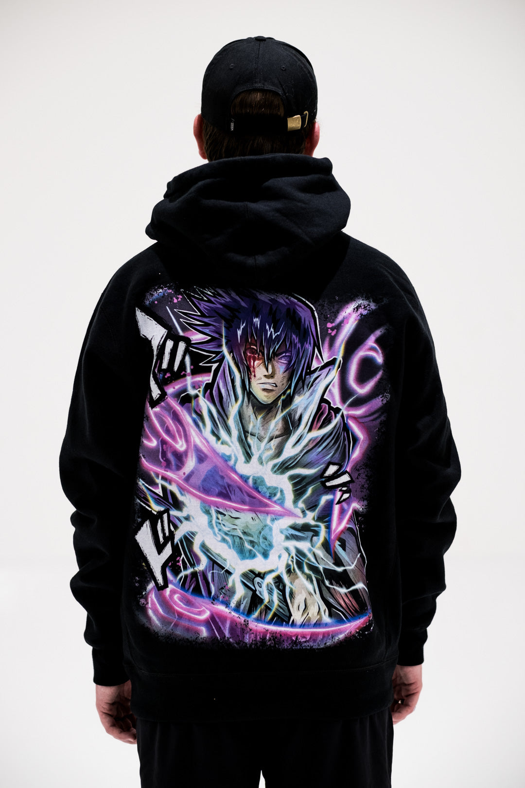 The Last Uchiha Heavyweight Hoodie - Black