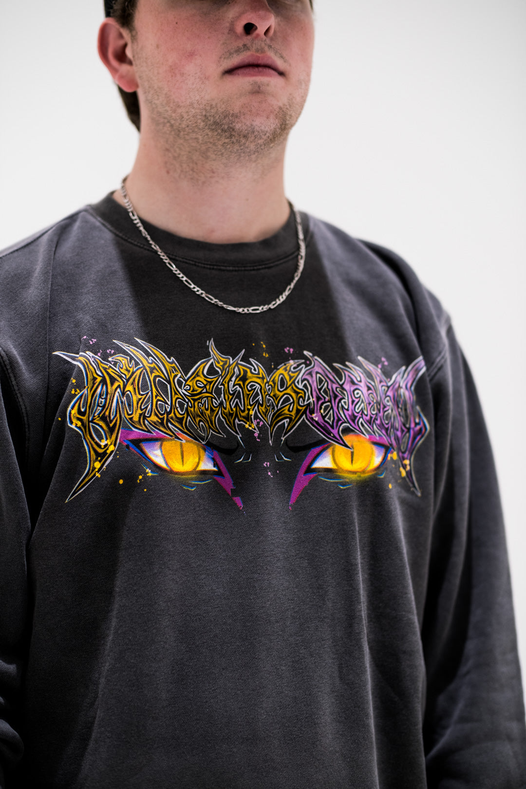 Snake Lord Crewneck - Pigment Black