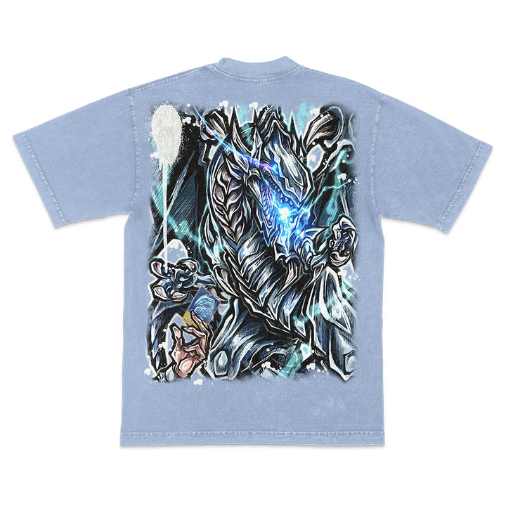 White Lightning Mineral Wash Heavyweight Tee - Arctic