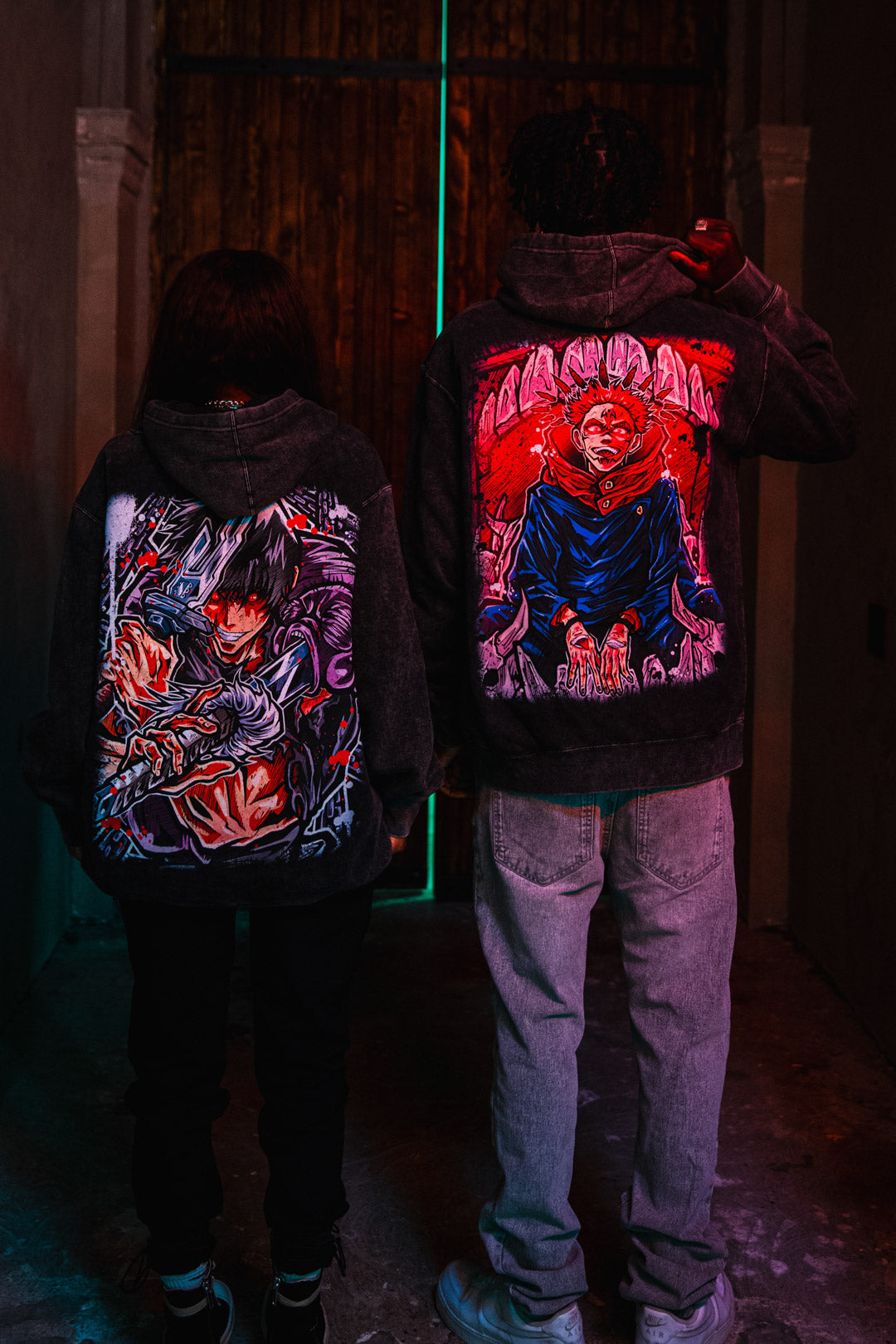 Malevolent Throne Mineral Wash Hoodie - Black
