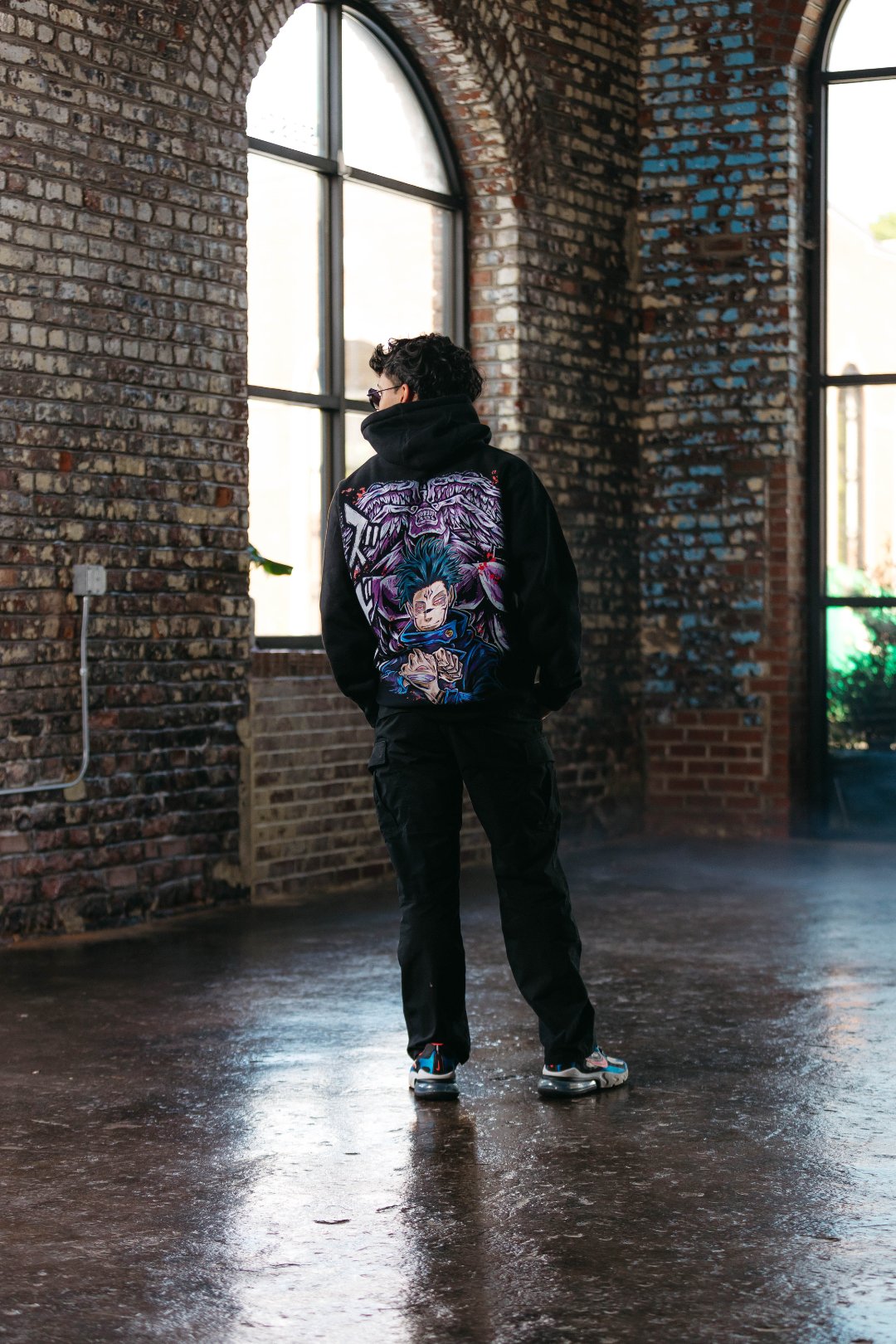 Wolf Vessel Heavyweight Hoodie - Black
