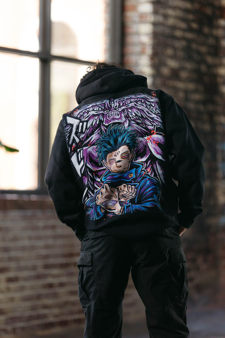 Wolf Vessel Heavyweight Hoodie - Black