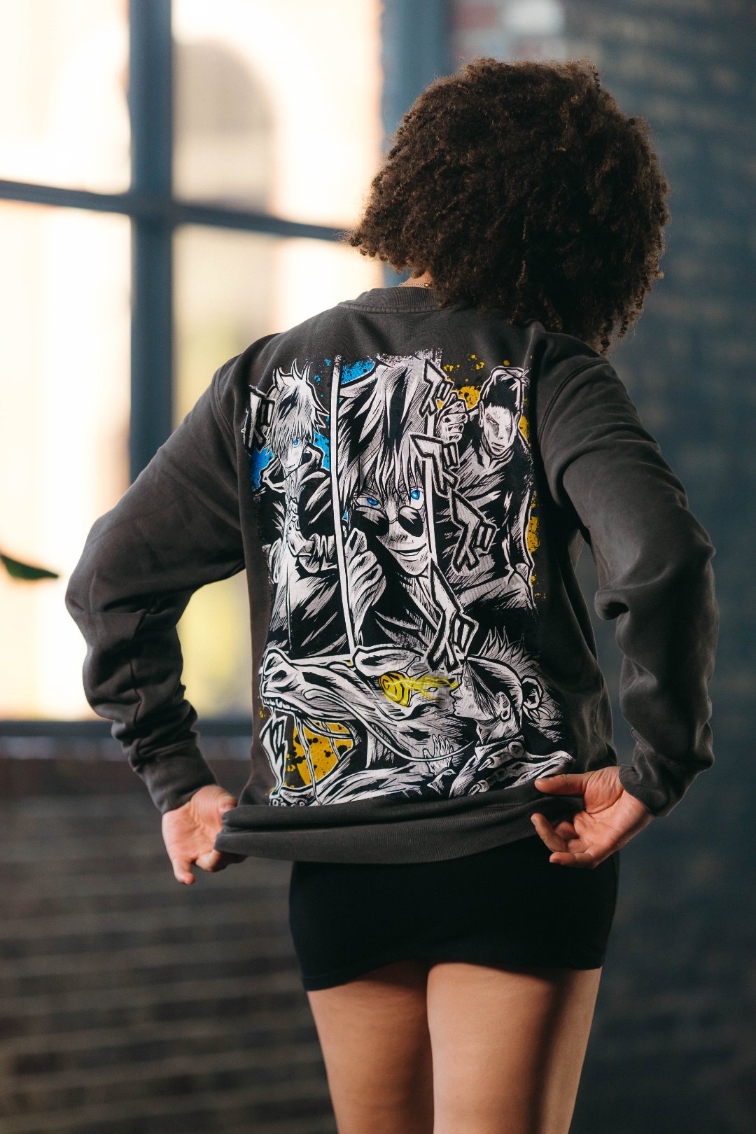 Broken Promise Crewneck - Pigment Black