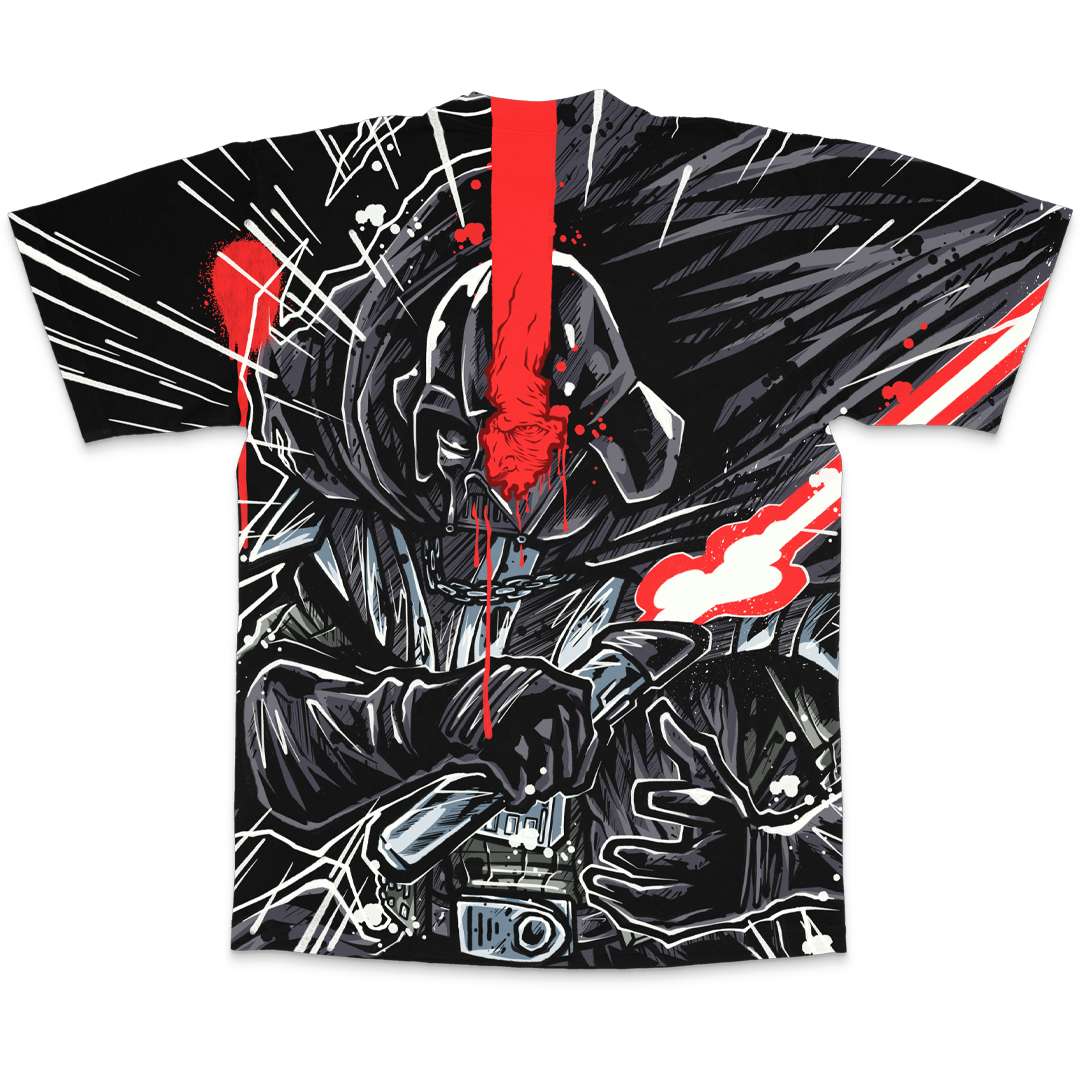 Dust Devil Mineral Wash Heavyweight Tee - Black