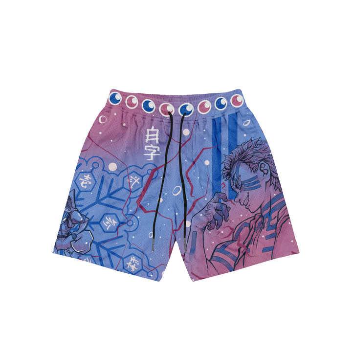 Death Compass Mesh Shorts