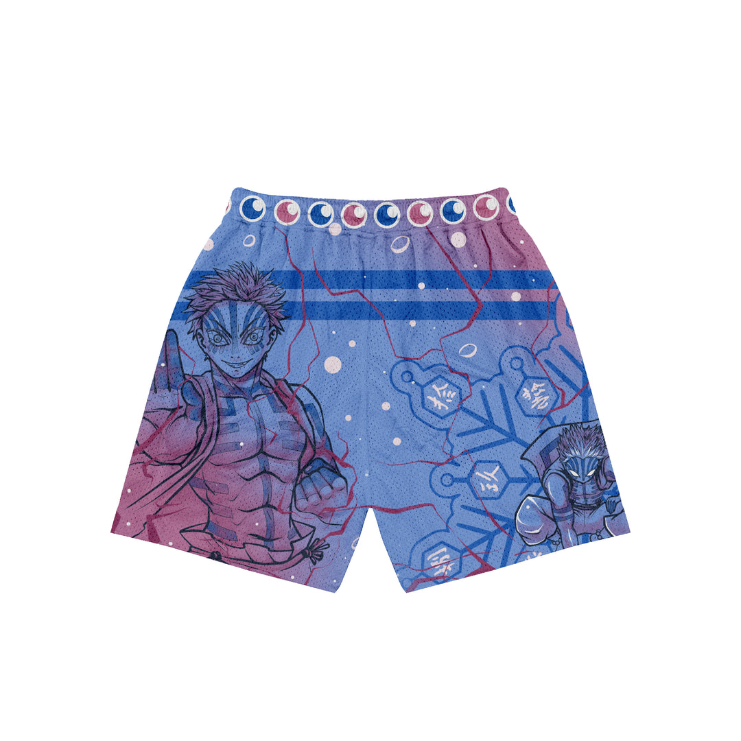 Death Compass Mesh Shorts