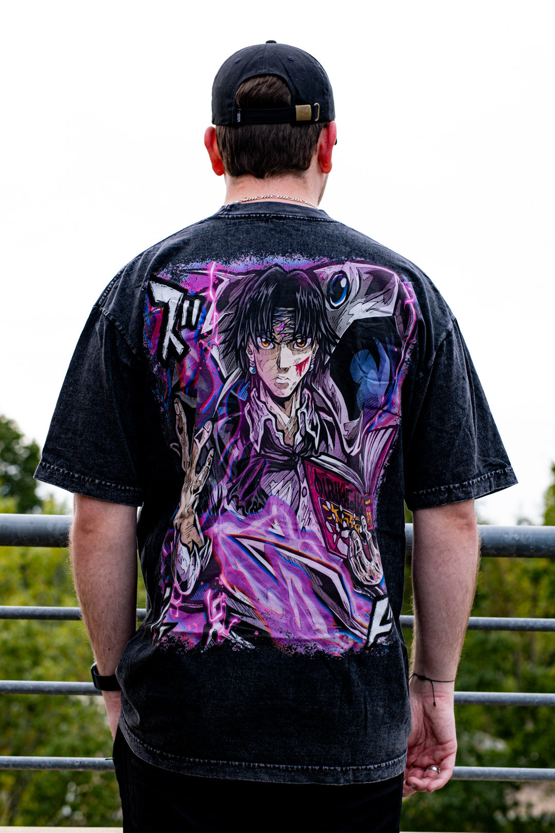 Nen Thief Mineral Wash Heavyweight Tee - Black