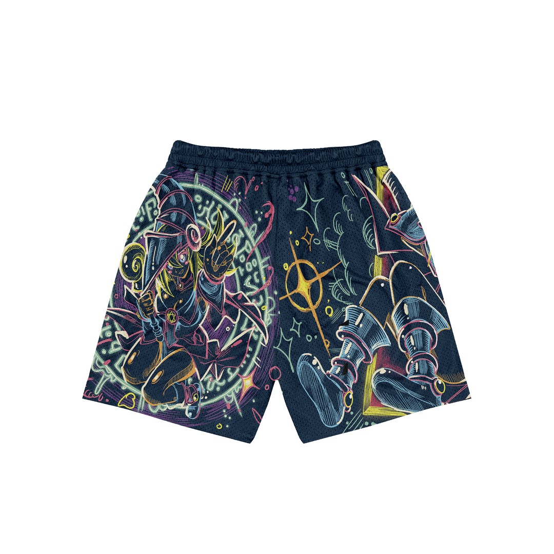 Spell-Kissed Mesh Shorts