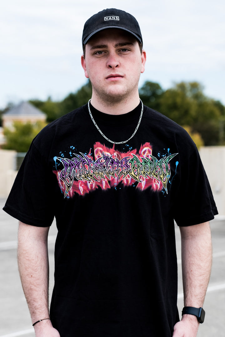 Unseen Menace Heavyweight Tee - Black