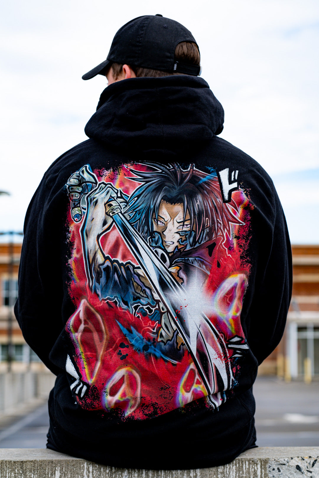 Unseen Menace Heavyweight Hoodie - Black