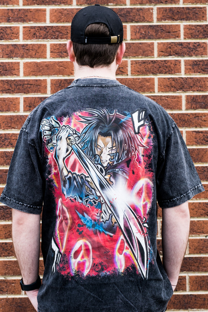 Unseen Menace Mineral Wash Heavyweight Tee - Black