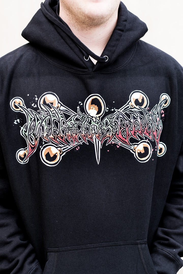 Deceptive Phantom Heavyweight Hoodie - Black