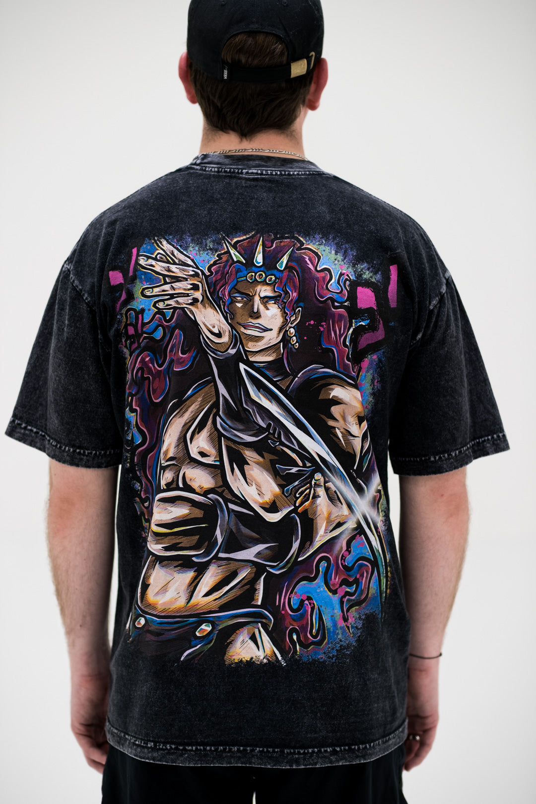 Ultimate Being Mineral Wash Heavyweight Tee - Black