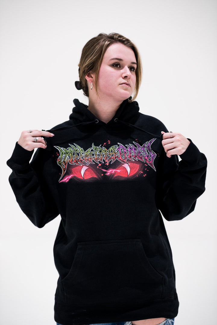 Morioh's Monster Heavyweight Hoodie - Black