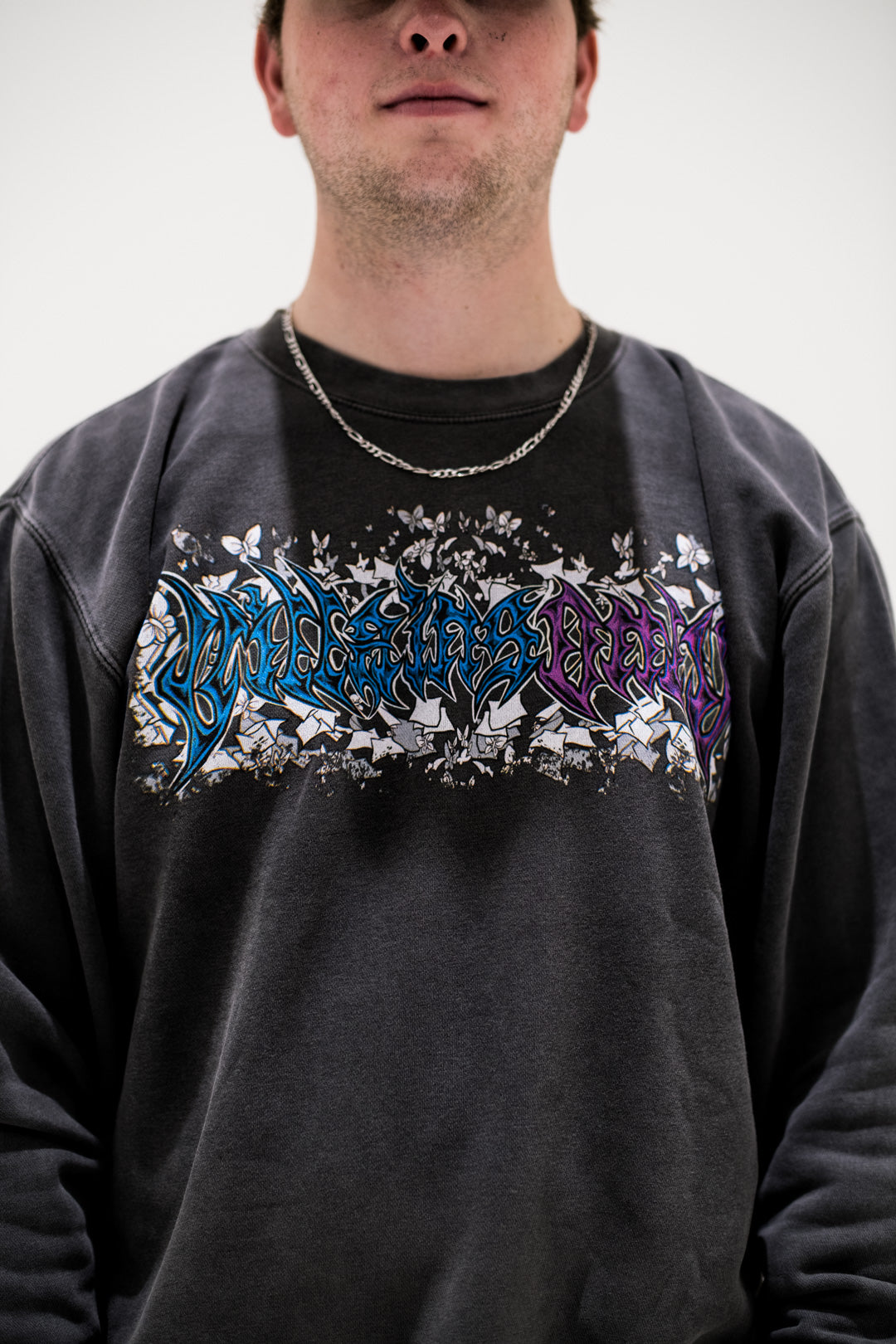 Paper Princess Crewneck - Pigment Black
