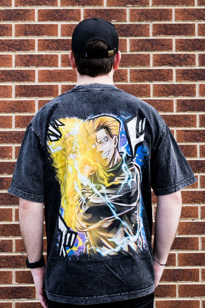 Brute Force Mineral Wash Heavyweight Tee - Black