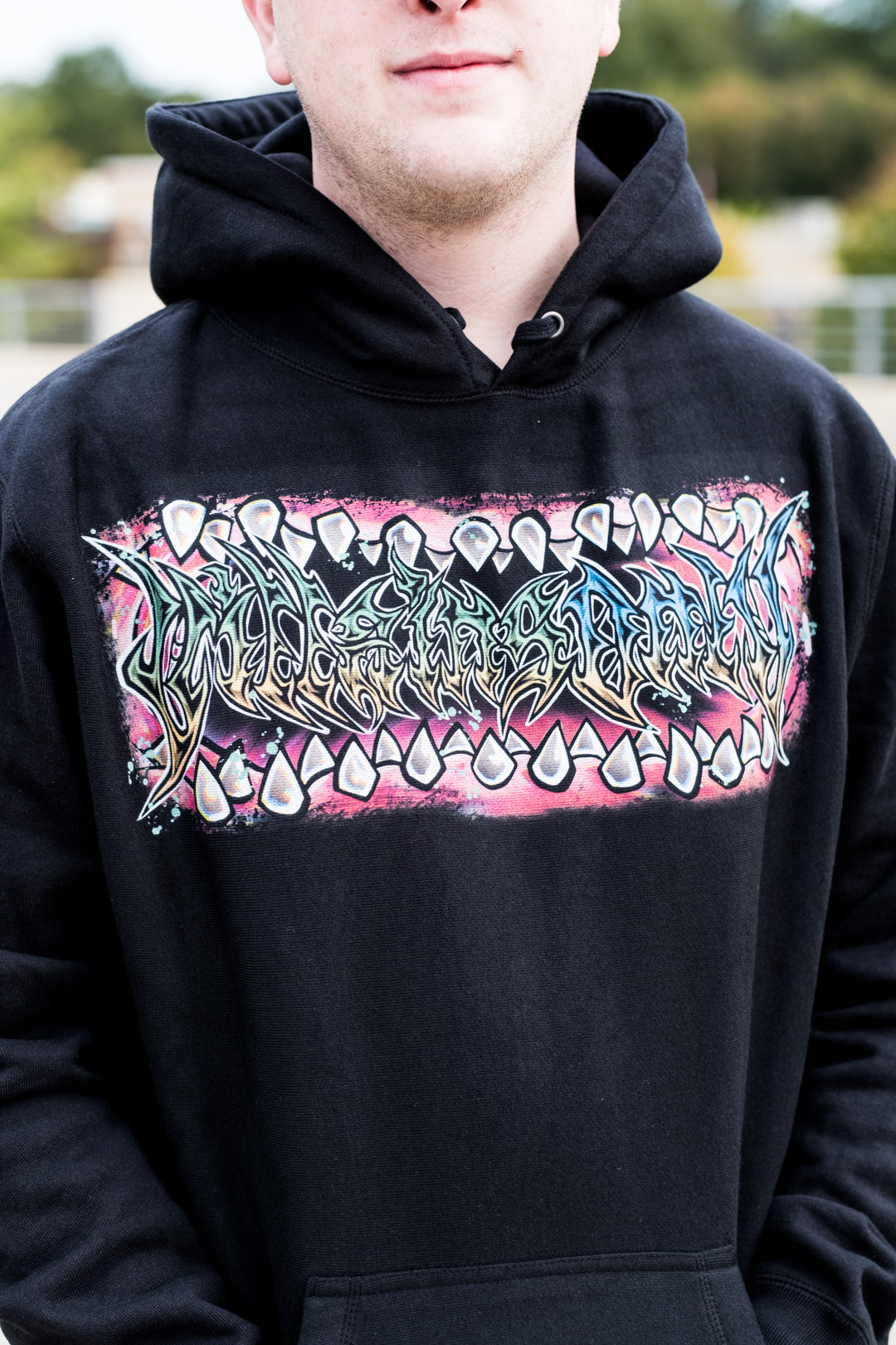 Suck 'n Destroy Heavyweight Hoodie - Black