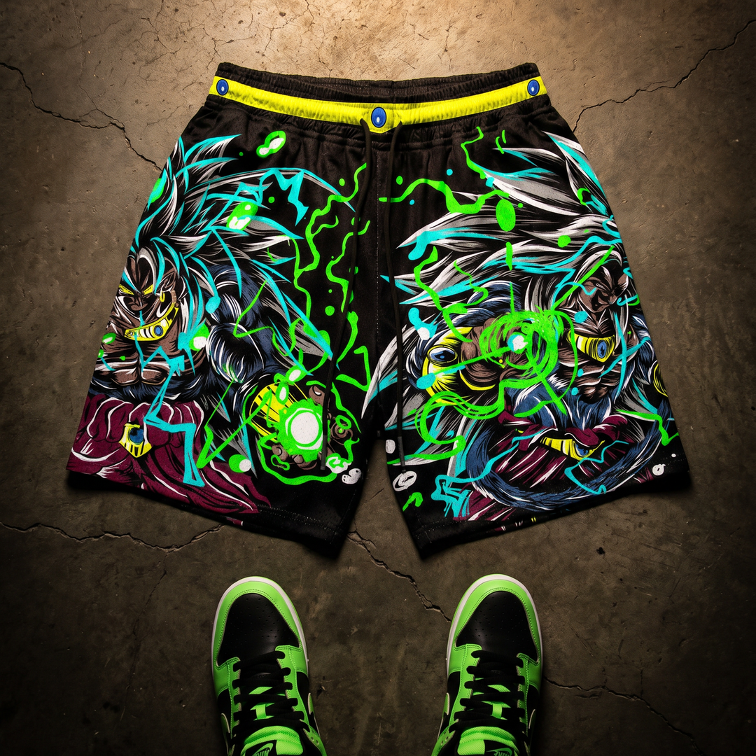 Savage Divinity Mesh Shorts