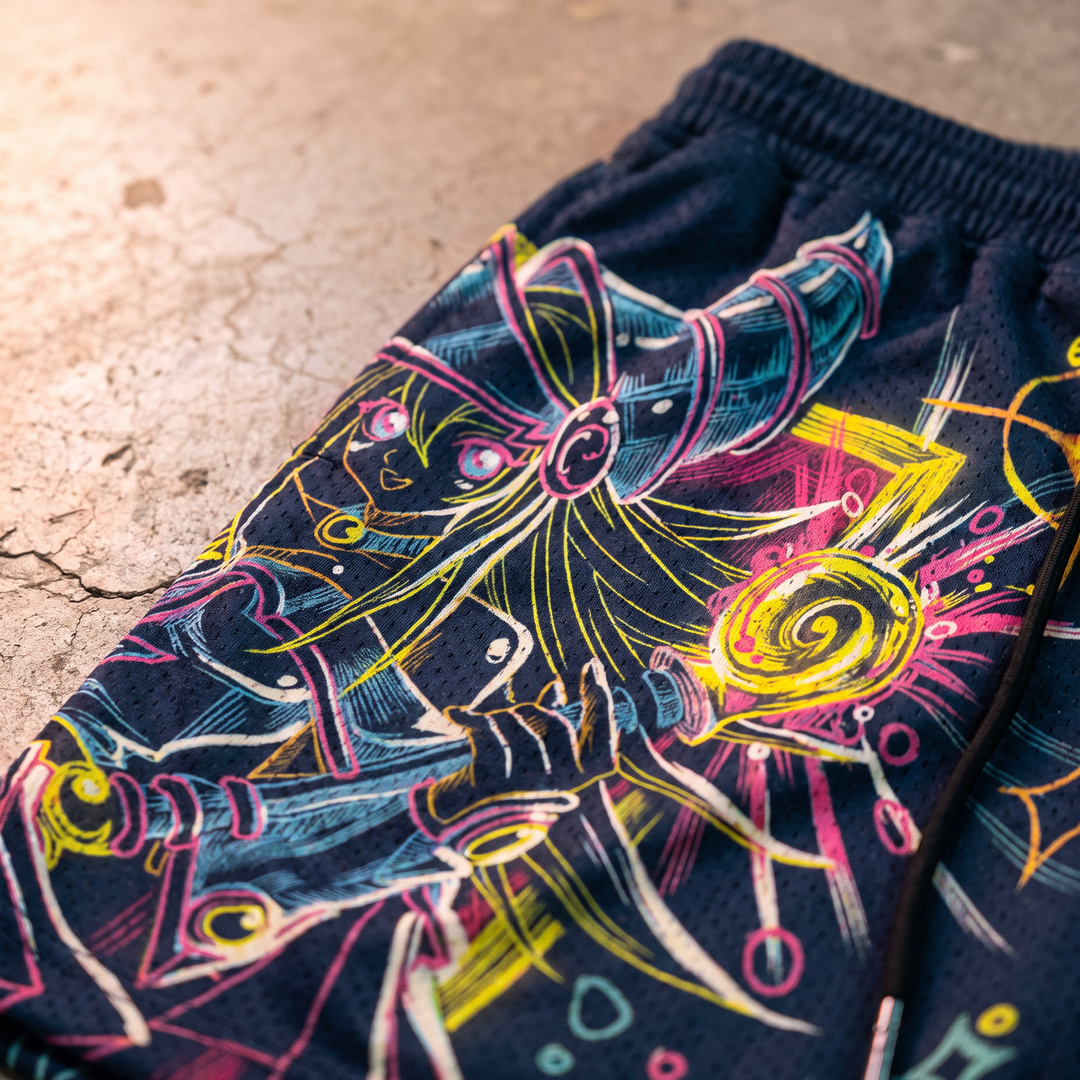 Spell-Kissed Mesh Shorts