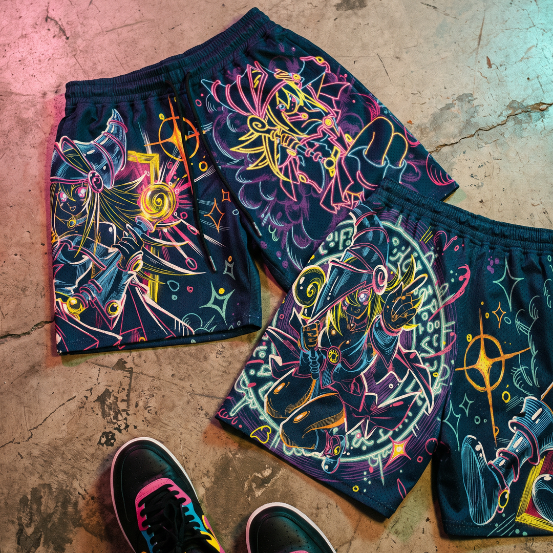 Spell-Kissed Mesh Shorts